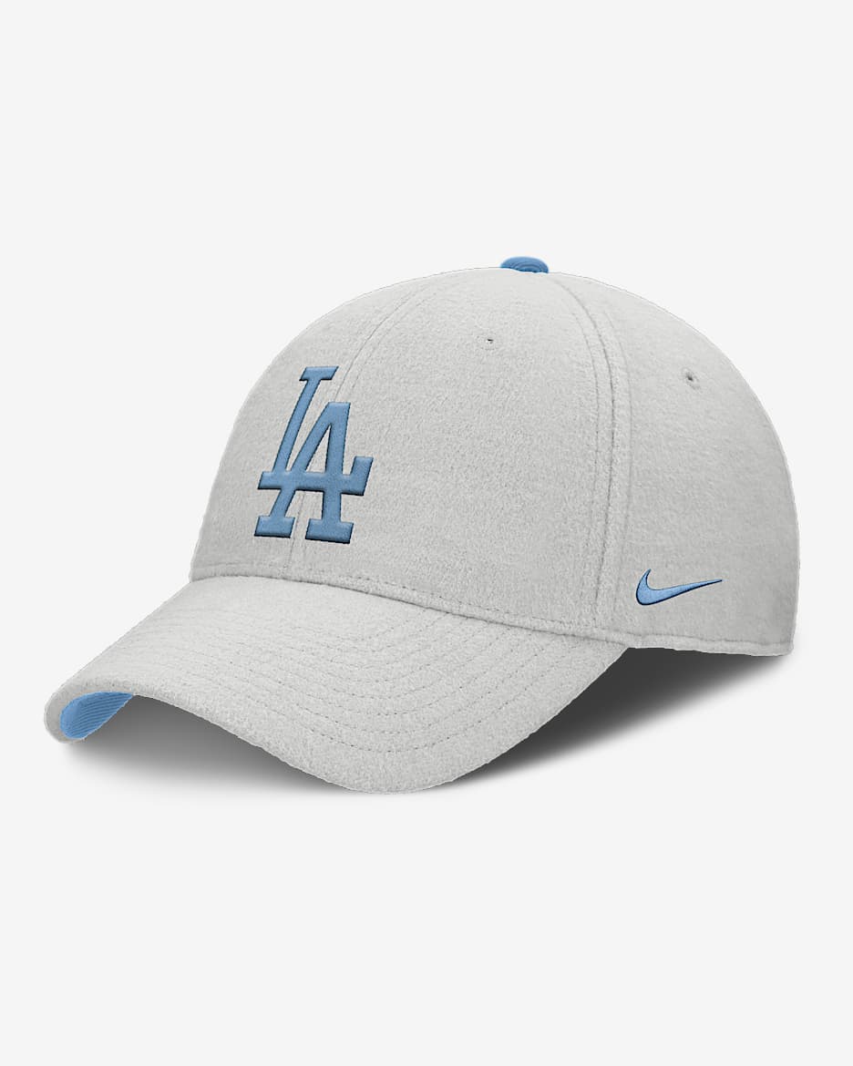 Nike Dodgers キャップ Swoosh Flex L/XL グレー Los Angeles Dodgers Club Men's Nike MLB Adjustable Hat. Nike.com